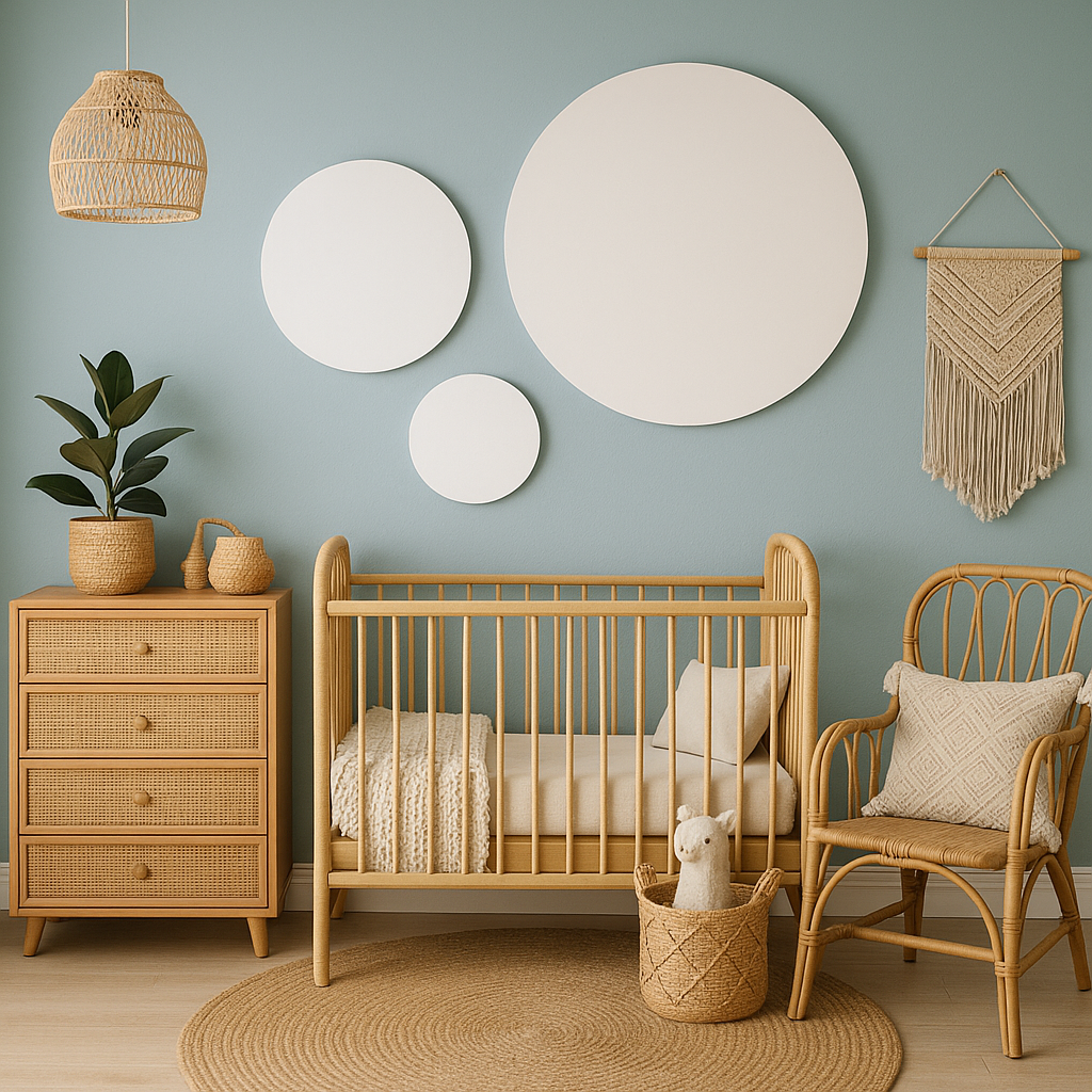 Foto op muurcirkel babykamer | kunststof | Diverse formaten | Laagste prijs garantie! | GRATIS verzending!