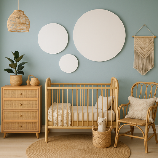 Foto op muurcirkel babykamer | kunststof | Diverse formaten | Laagste prijs garantie! | GRATIS verzending!